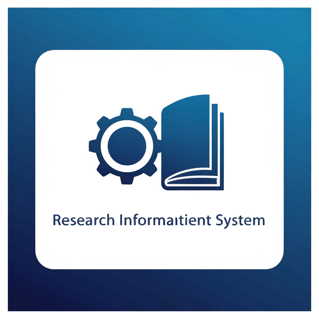 AI Design for I want logo for research information management system