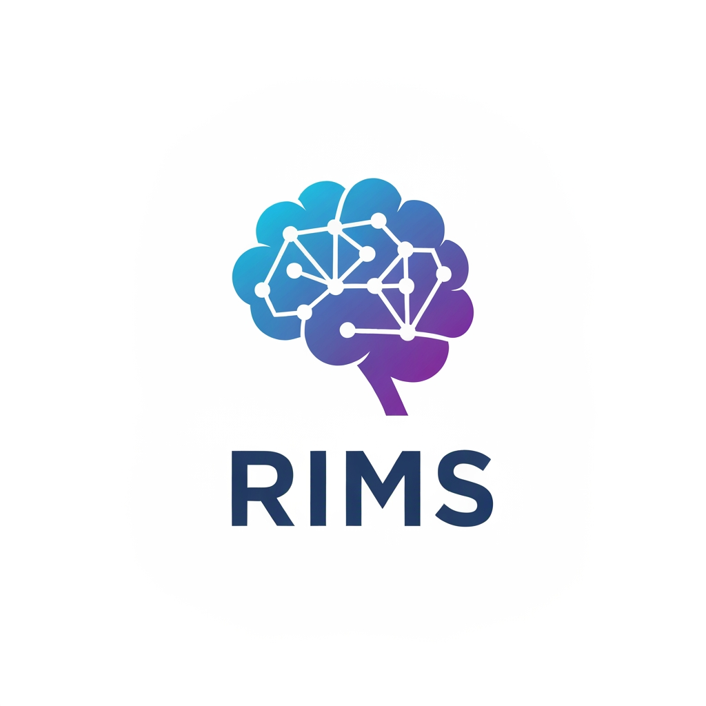 AI Design for I want logo for research information management system