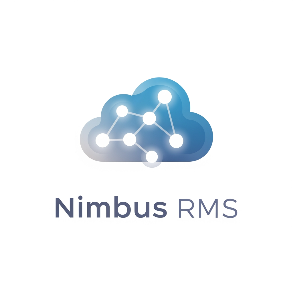 AI Design for A professional, minimalist logo design for a research information management system