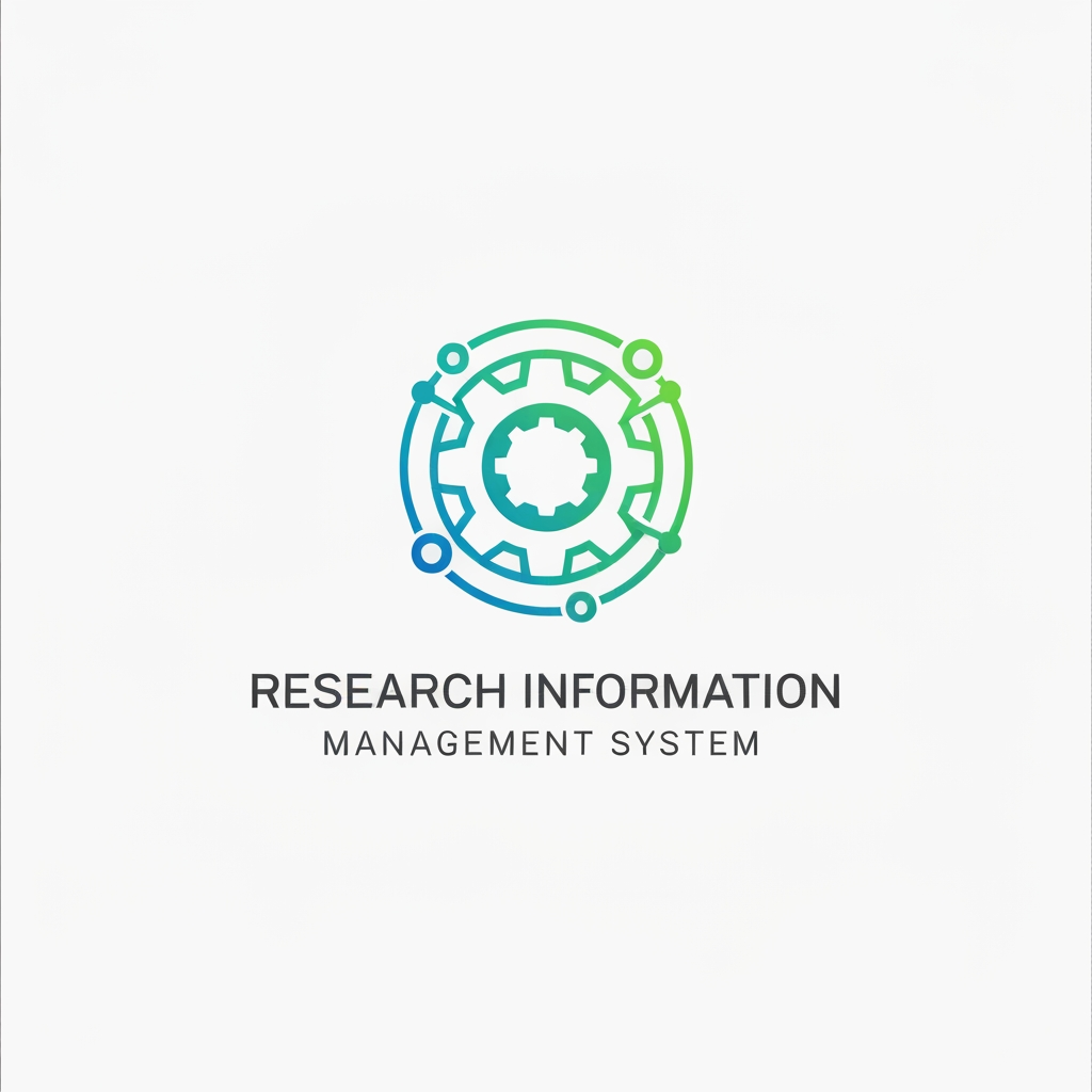 AI Design for I want logo for research information management system