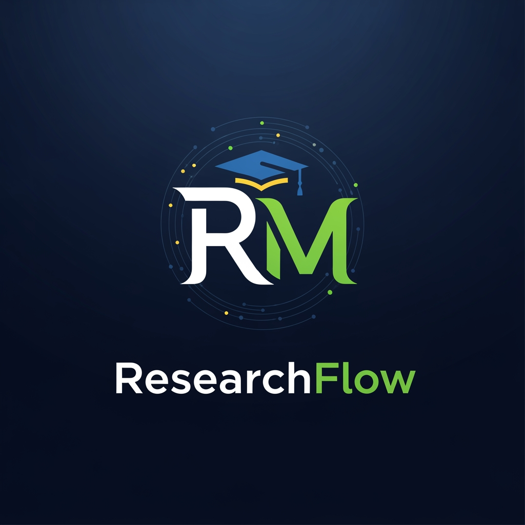 AI Design for I want logo for college research managment software