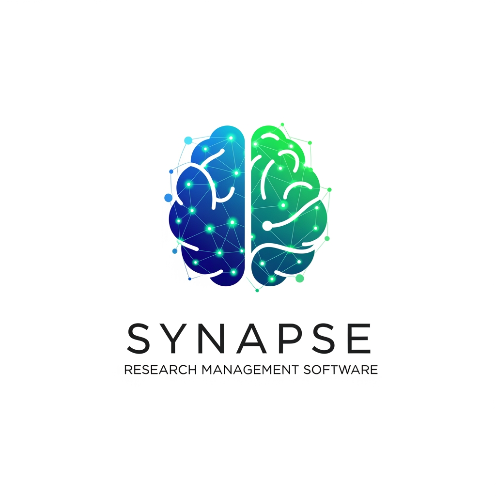 AI Design for I want logo for college research managment software