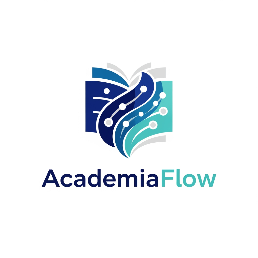 AI Design for I want logo for college research managment software