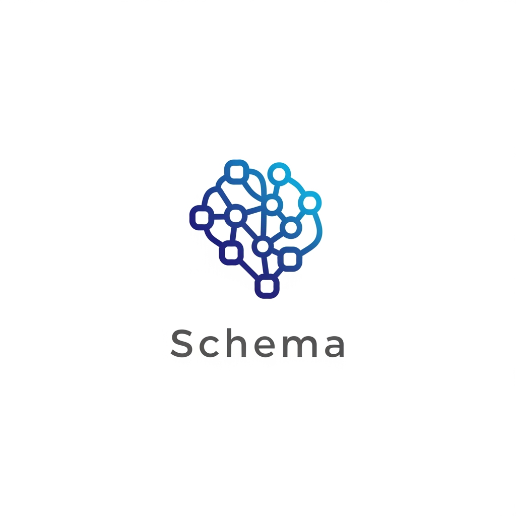 AI Design for A modern, minimalist logo design for a research management system
