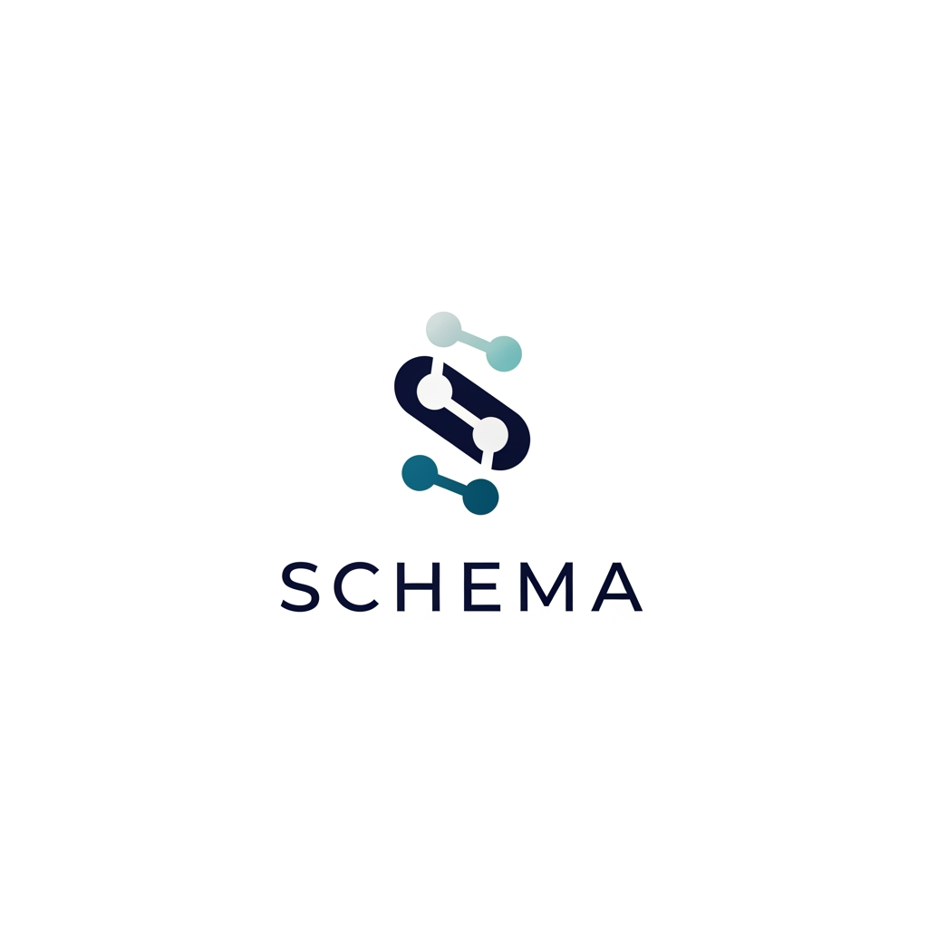 AI Design for A modern, minimalist logo design for a research management system