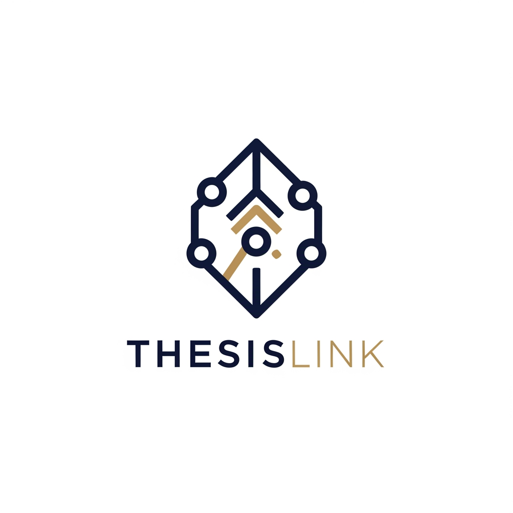 AI Design for A professional and minimalist logo design for a college research management system. The emblem features clean, interlocking geometric shapes representing data nodes and academic growth, rendered in a sophisticated palette of deep navy blue and metallic academic gold. Set against a pristine white background, the design utilizes sharp, high-end vector lines and modern, balanced typography to convey precision, intelligence, and academic excellence.