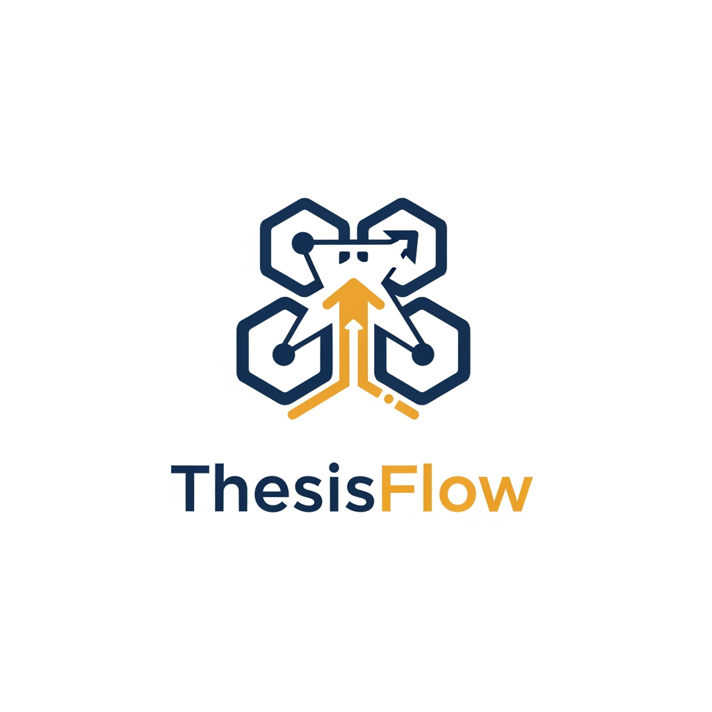 AI Design for A professional and minimalist logo design for a college research management system, featuring clean geometric shapes that symbolize connectivity, data organization, and academic growth. Use a sophisticated color palette of deep navy blue and academic gold, set against a pristine white background with sharp, modern typography and a high-end vector aesthetic.