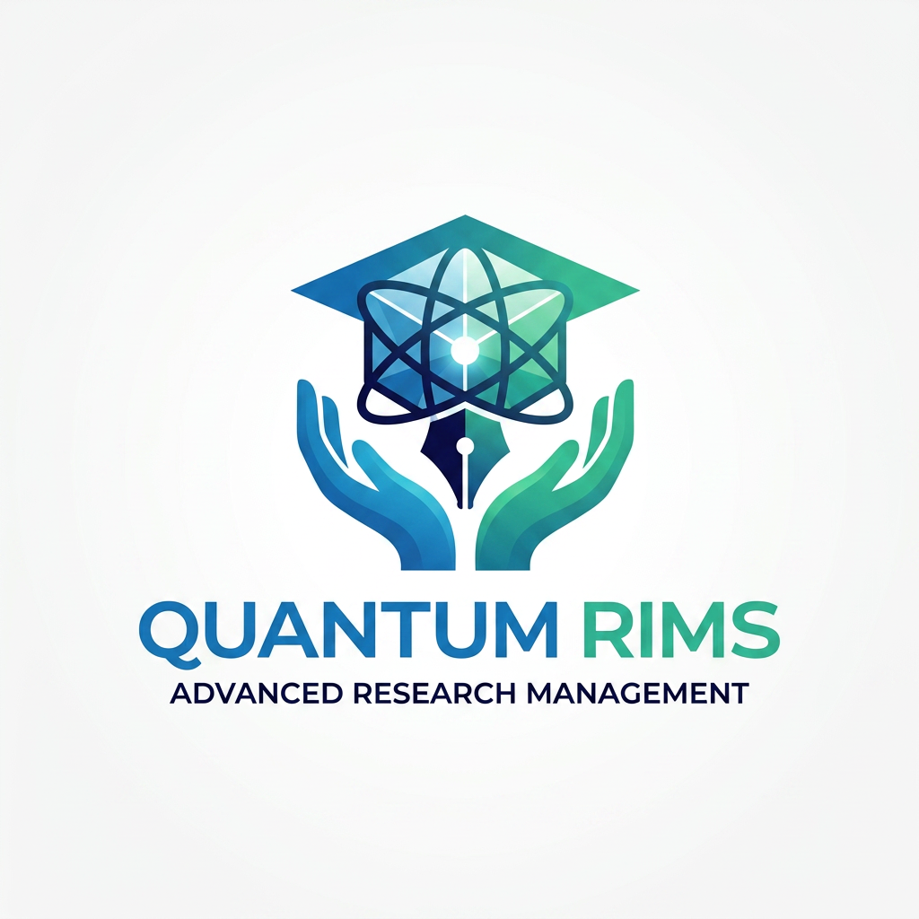 AI Design for A sleek, minimalist logo design for a research management system, named quantum RIMS

I want like this as varient