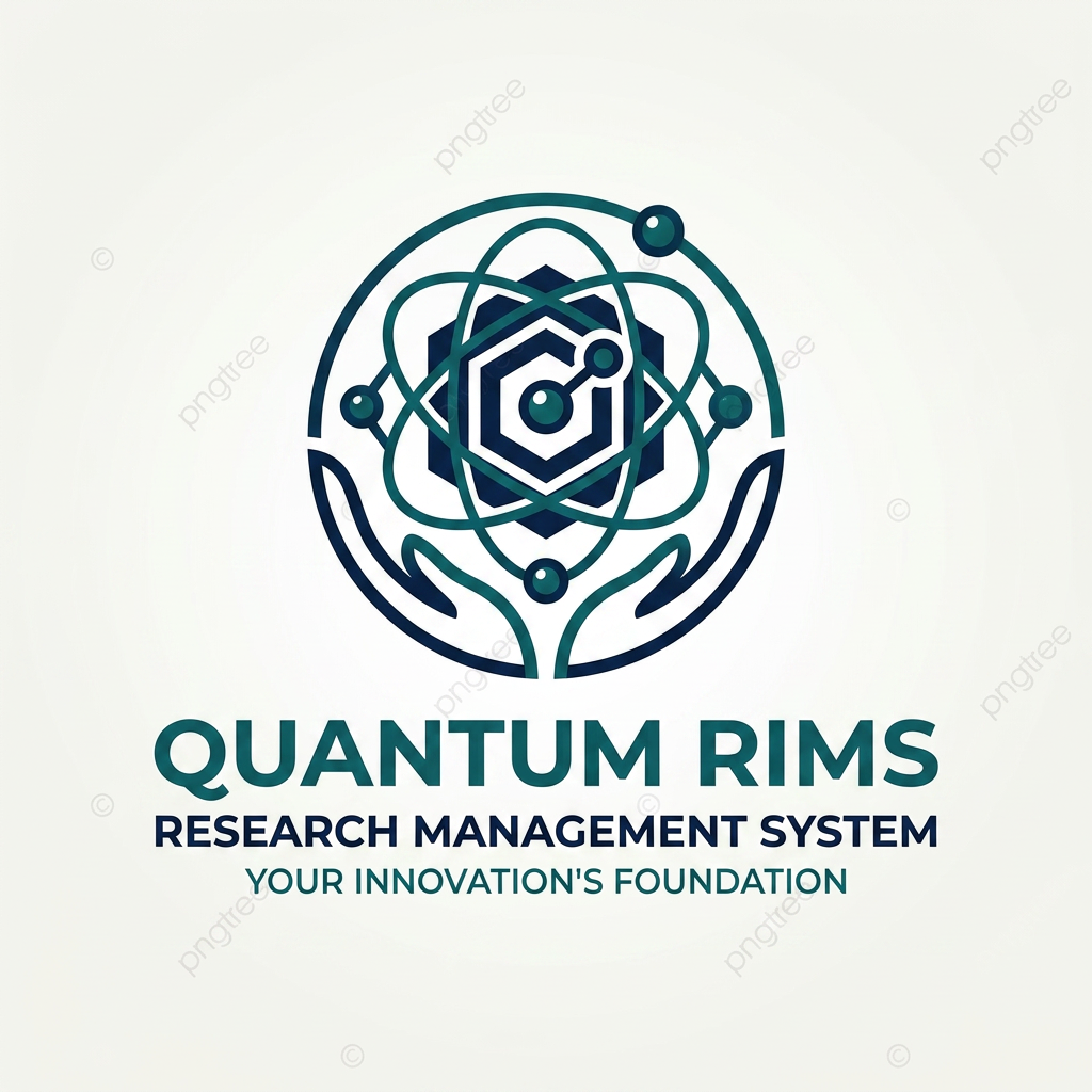 AI Design for A sleek, minimalist logo design for a research management system, named quantum RIMS

I want like this as varient