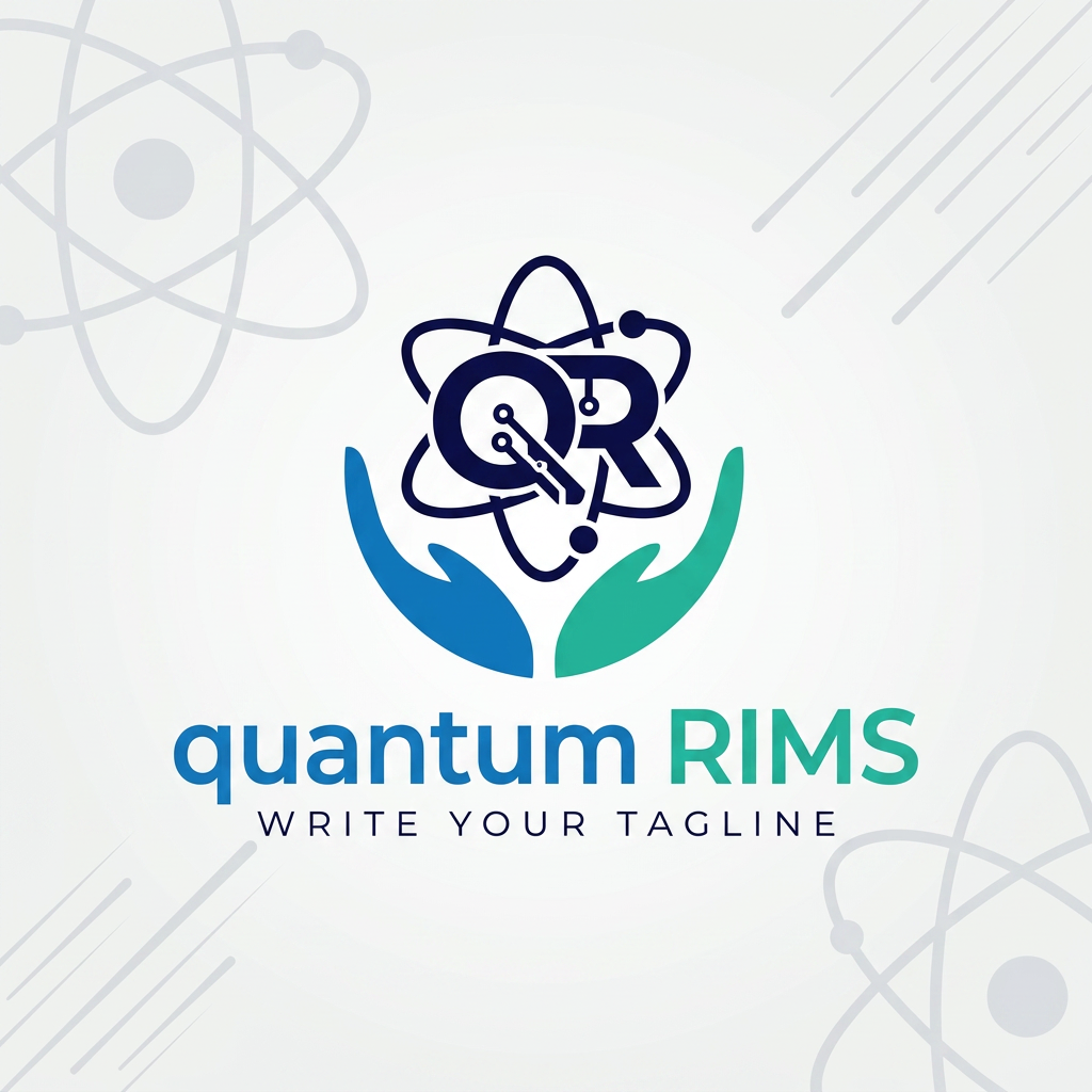 AI Design for A sleek, minimalist logo design for a research management system, named quantum RIMS

I want like this as varient