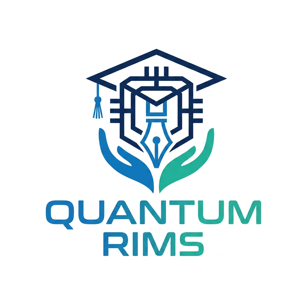 AI Design for A sleek, minimalist logo design for a research management system, named quantum RIMS

I want like this as varient