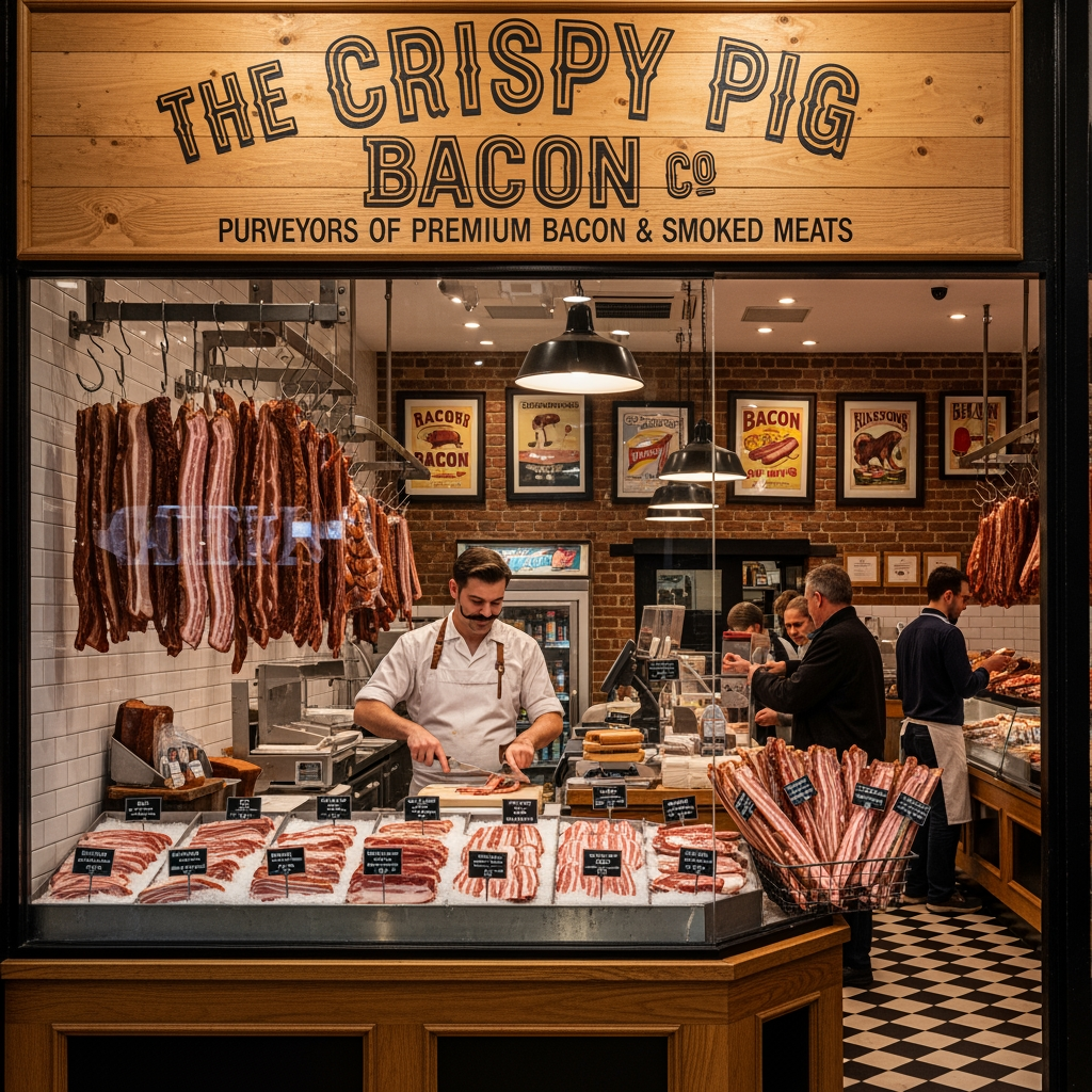 AI Design for BACON SHOP