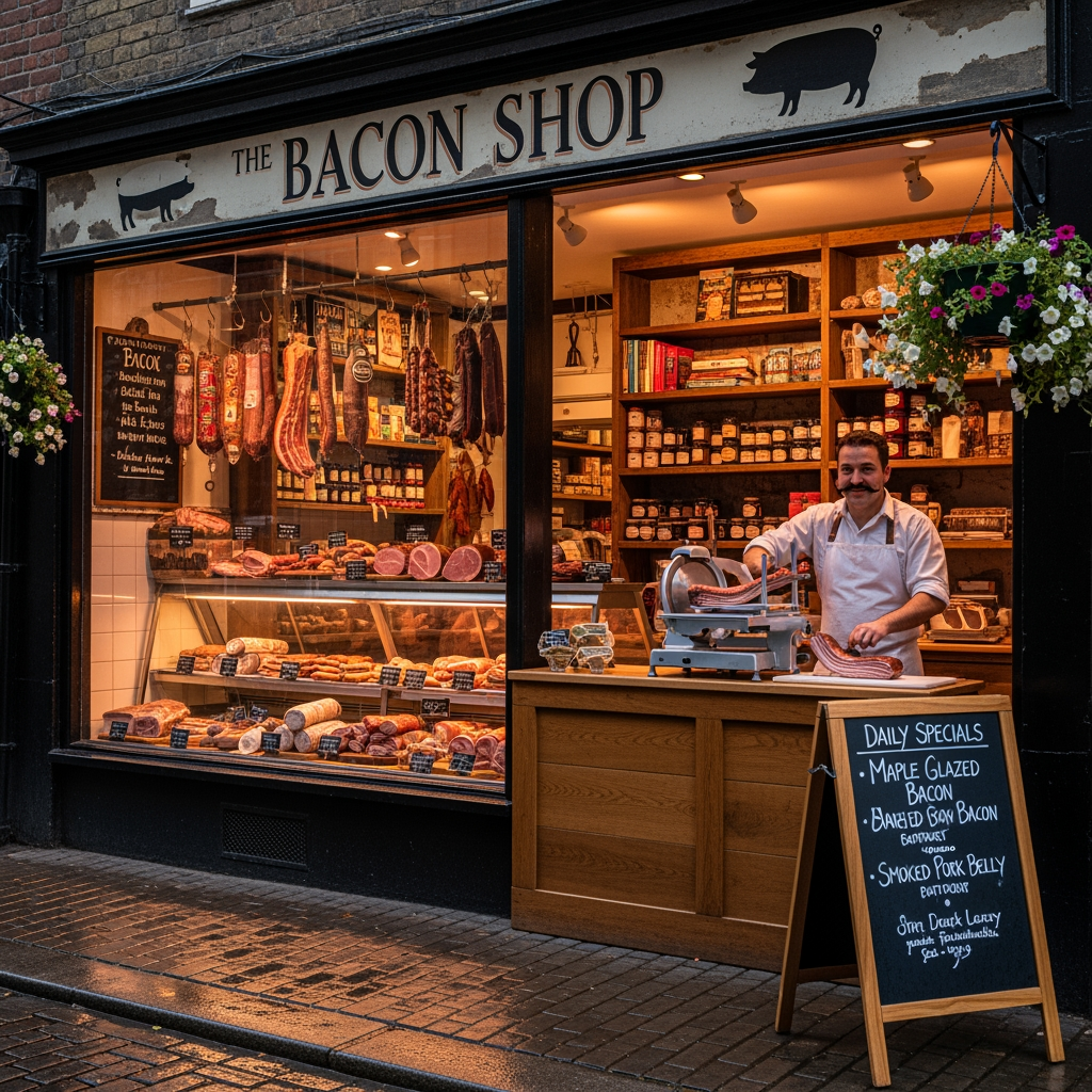 AI Design for BACON SHOP