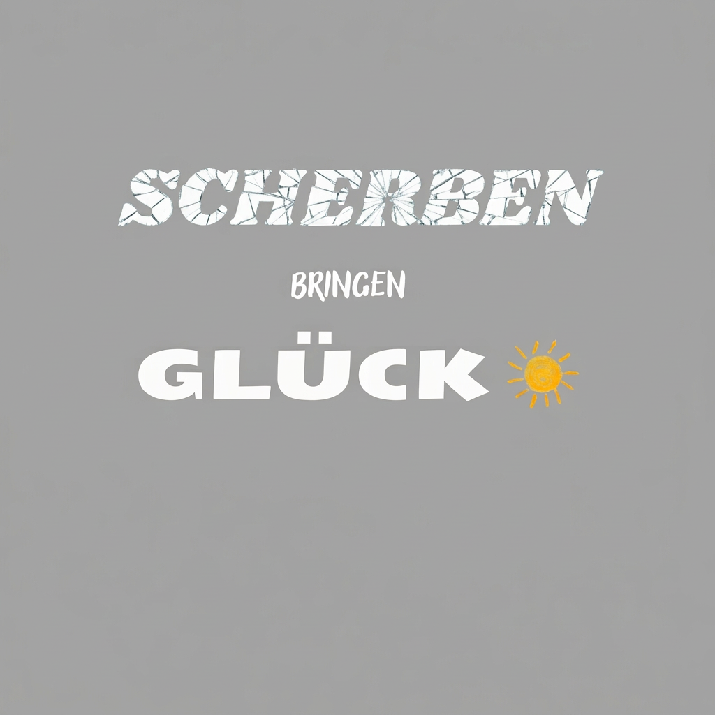 AI Design for Peux-tu mettre les lettres du mot SCHERBEN en blanc stp