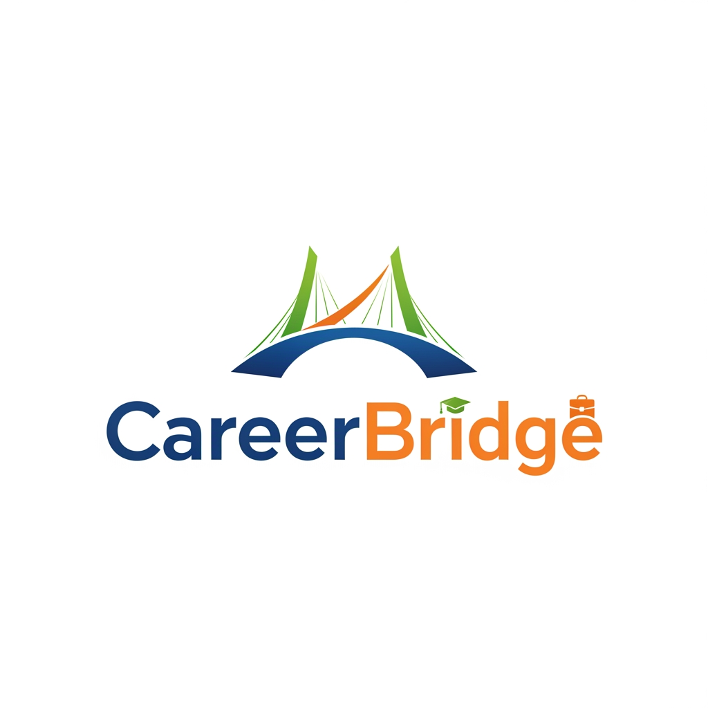 AI Design for make a CareerBridge logofor my project