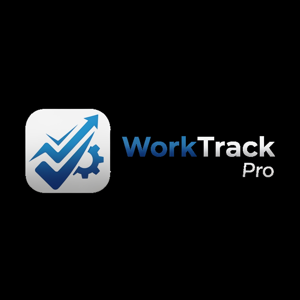 AI Design for logo for my app name worktrack pro i wnt premium look fit size to obile app