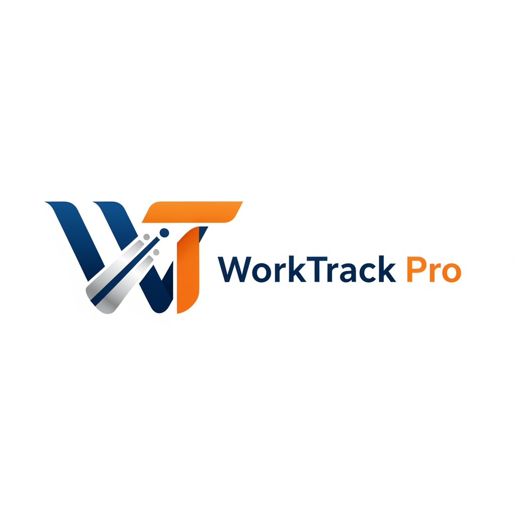 AI Design for logo for my app name worktrack pro i wnt premium look fit size to obile app