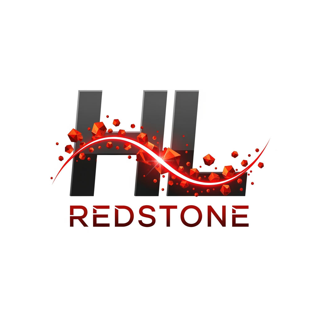AI Design for HL Redstone logo creation unique