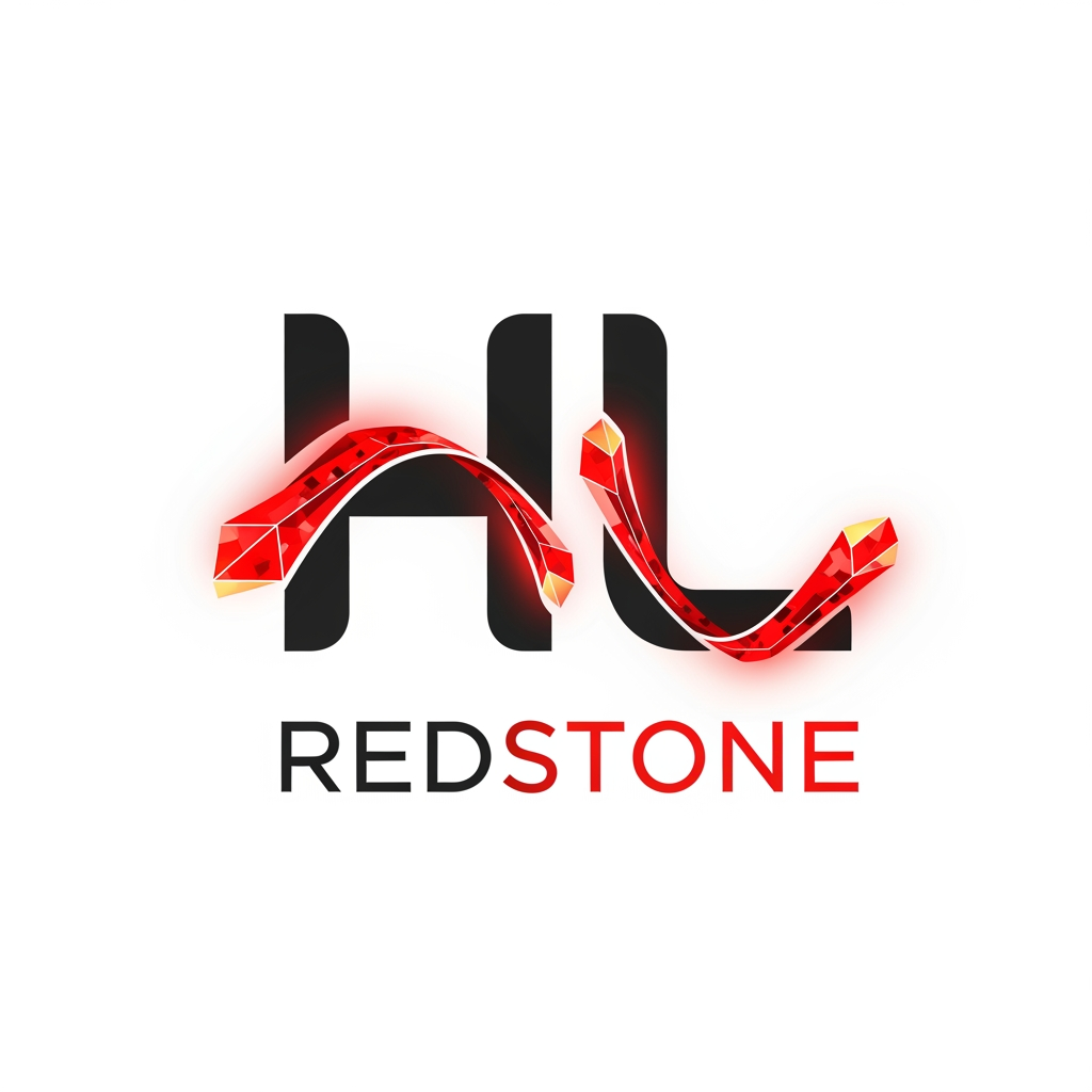 AI Design for HL Redstone logo creation unique