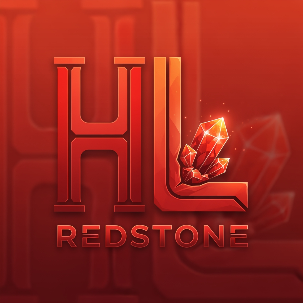 AI Design for HL Redstone logo creation