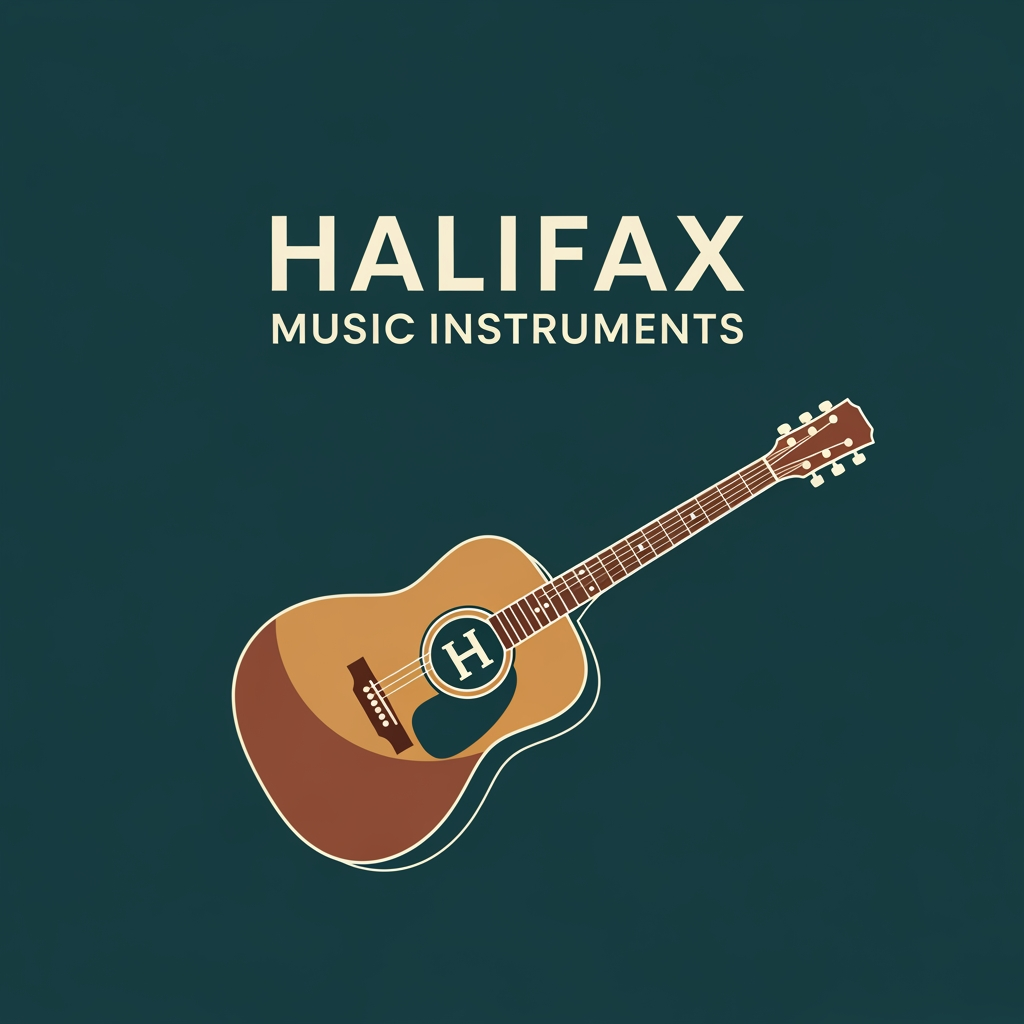 AI Design for please create logo halifax musicle instruments 
more different