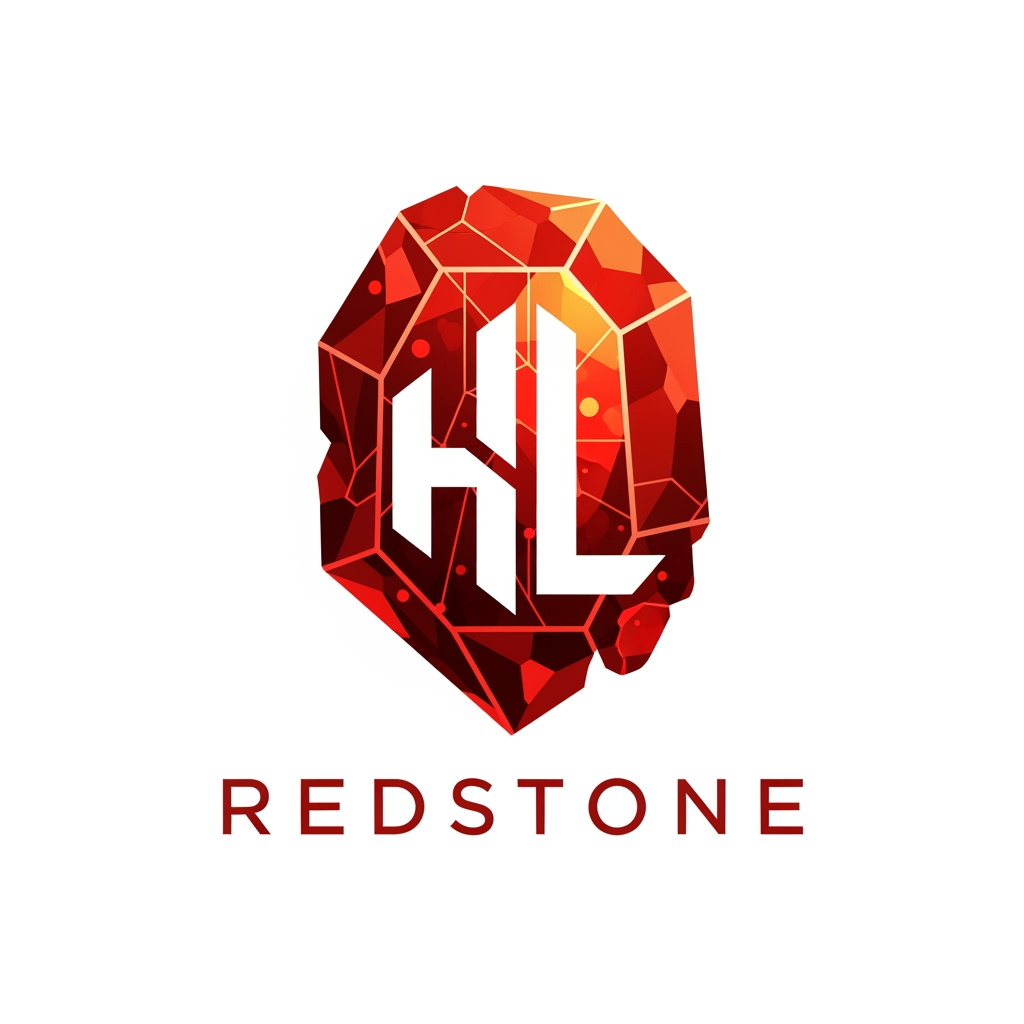 AI Design for HL Redstone logo creation unique more options