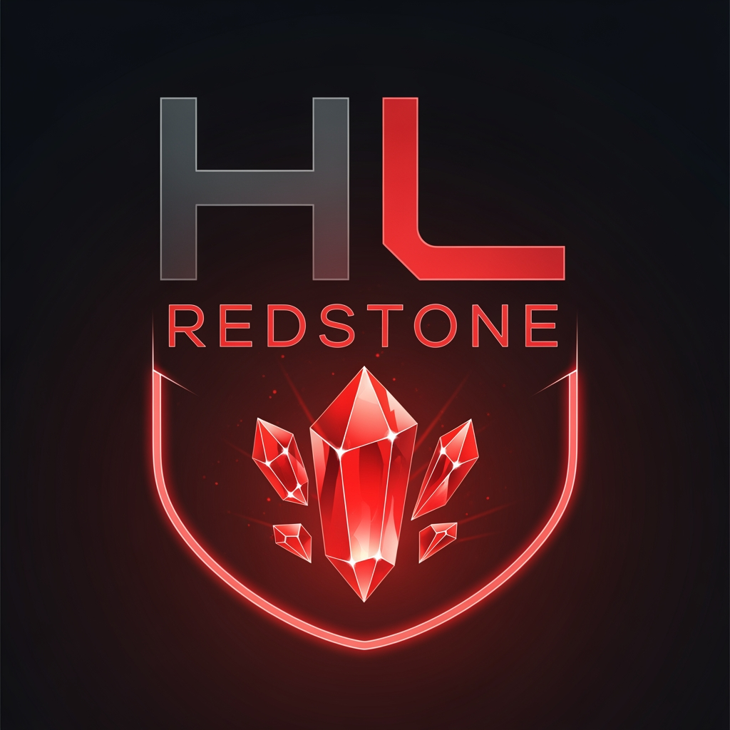 AI Design for HL Redstone logo creation