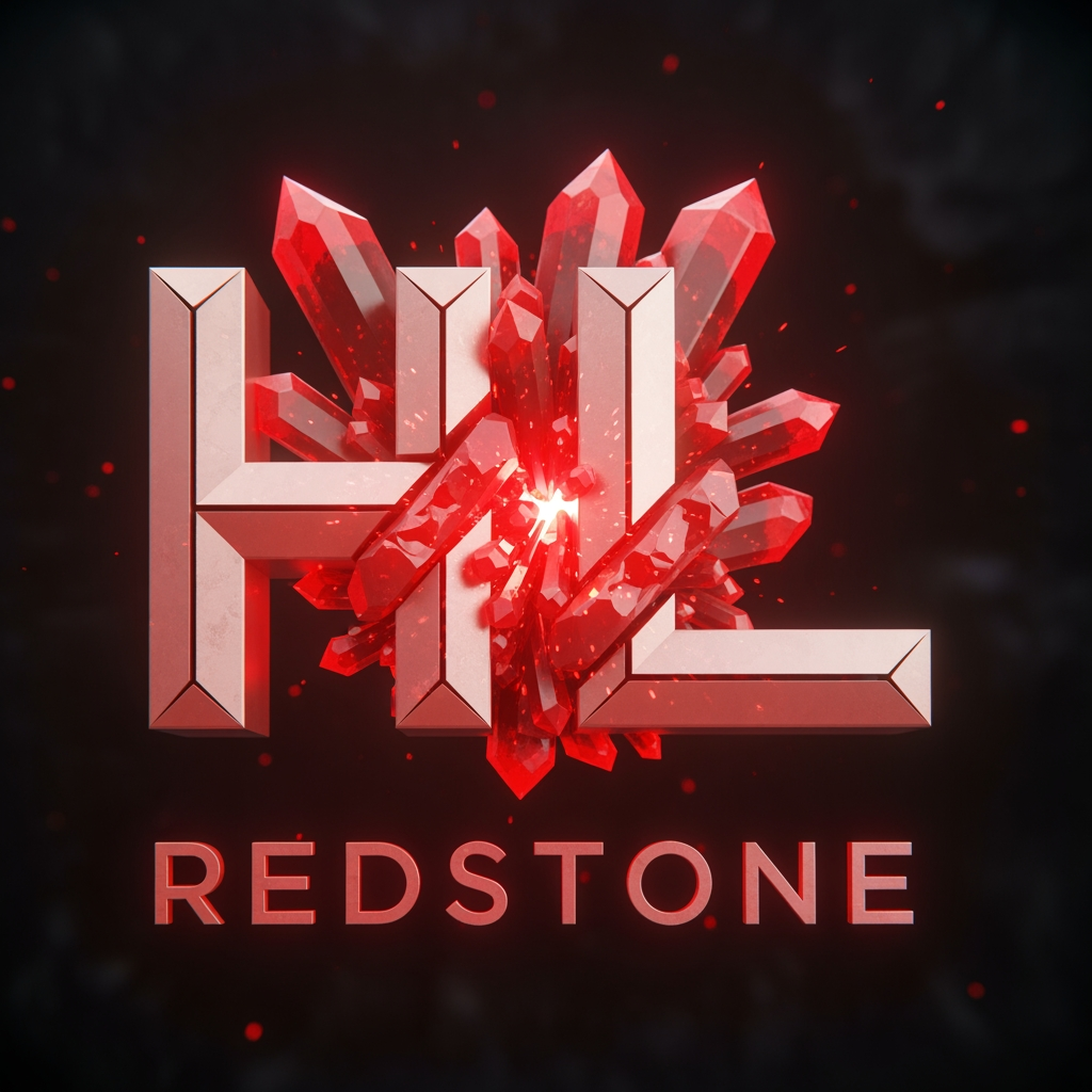 AI Design for HL Redstone logo creation