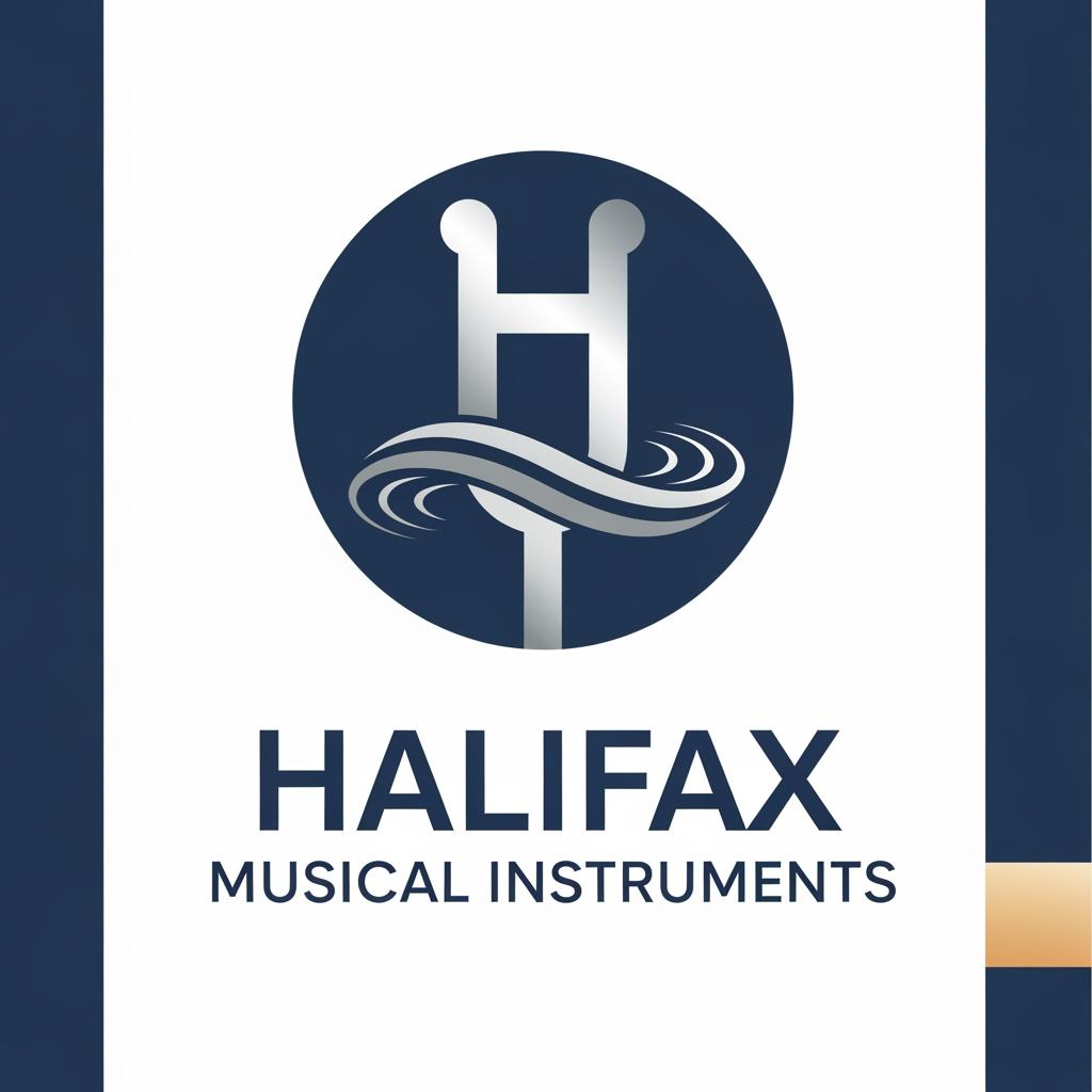 AI Design for please create logo Halifax Musical Instruments more different