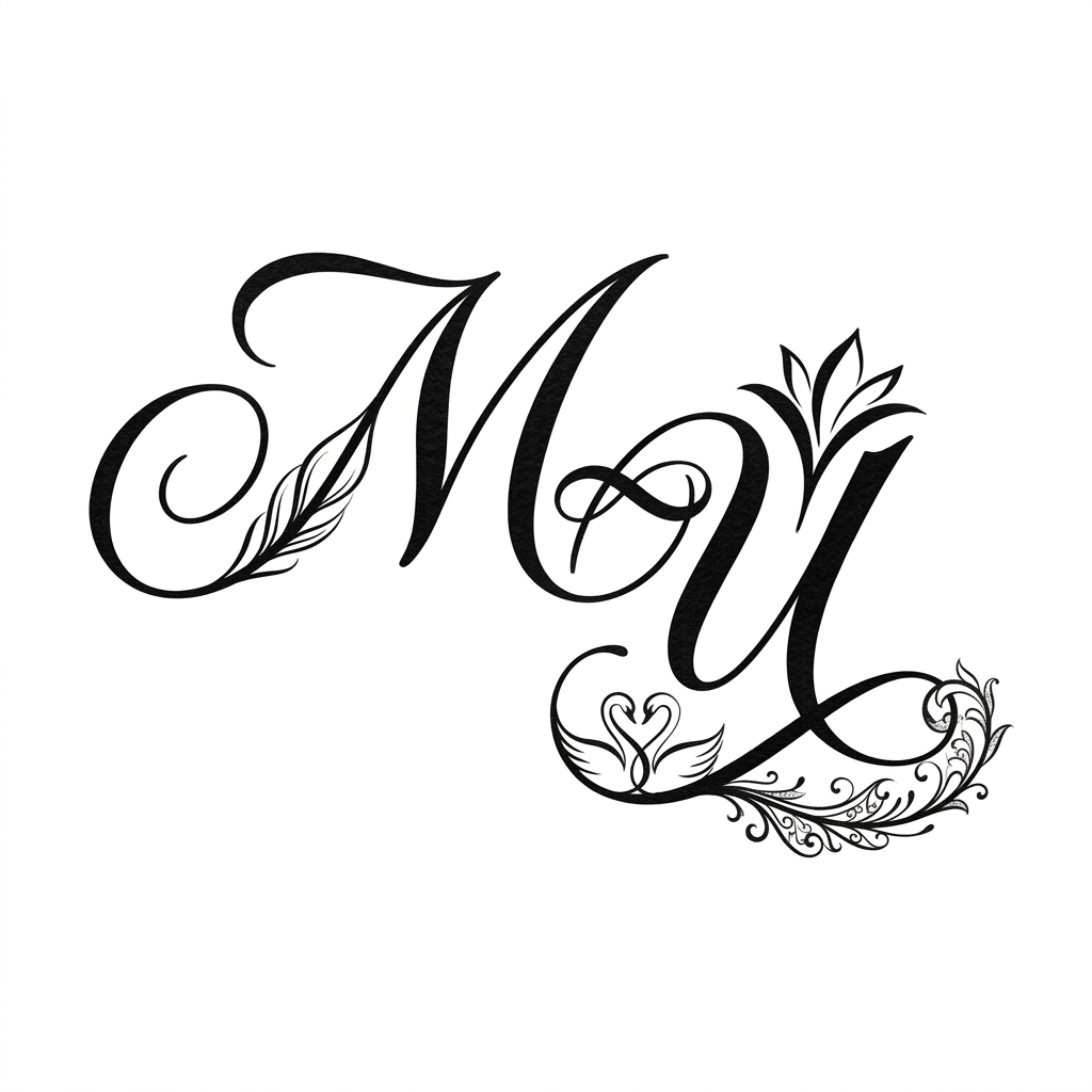 AI Design for Make me a logo like this, but letters should be more creative