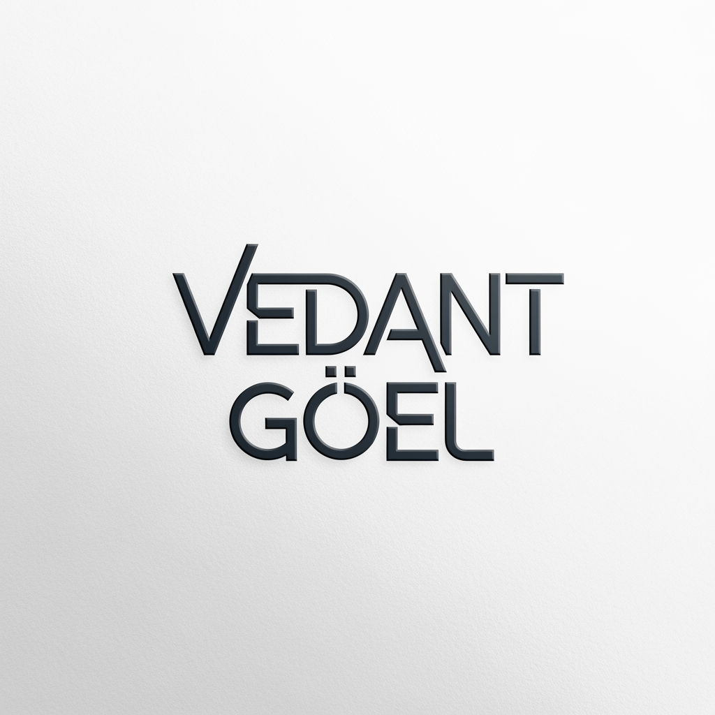AI Design for i need you to create a logo with the mixture of letters v, e, d, a, n, t, g, o, e, l with straight clear lines only