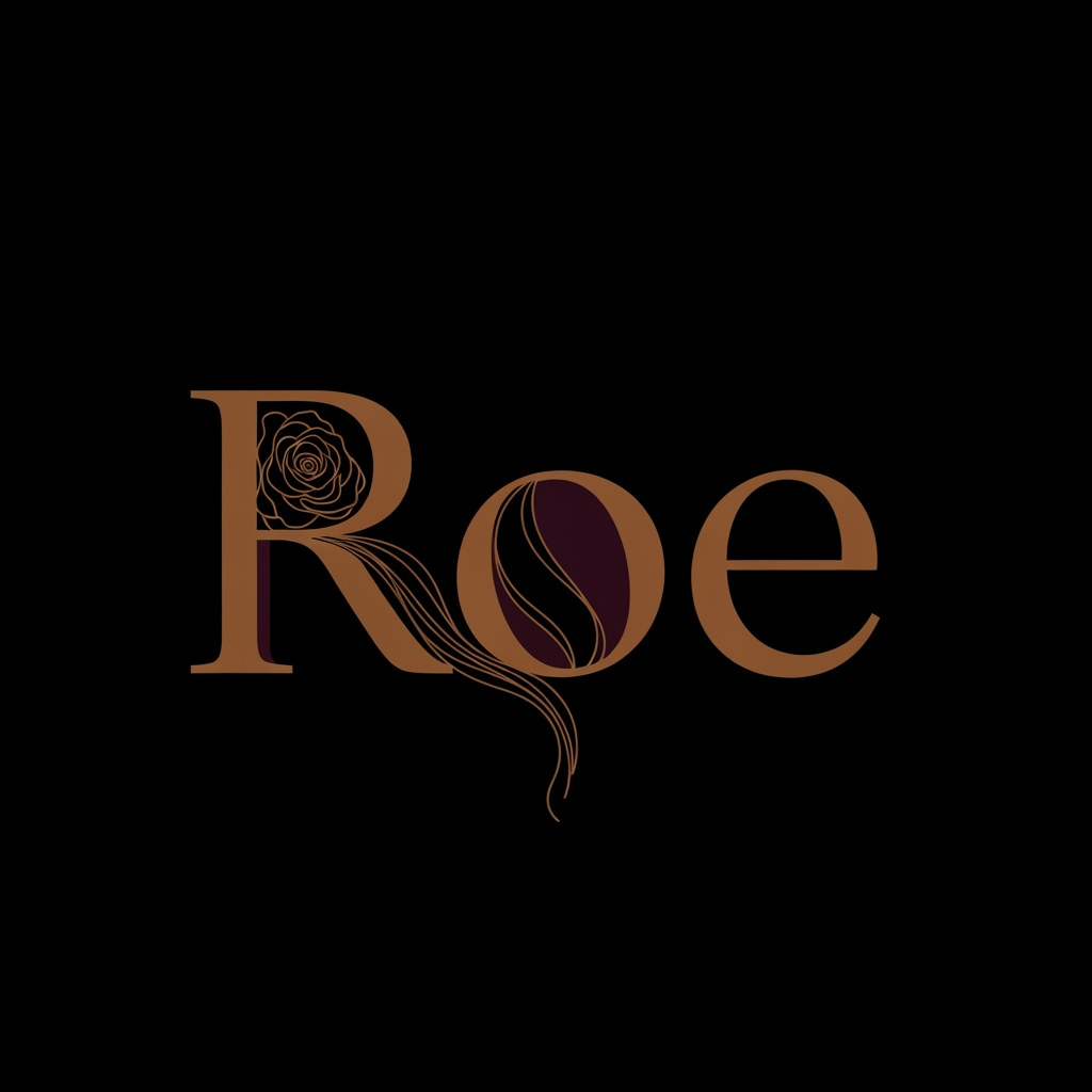 AI Design for Hello, I need a professional logo designed for my beauty salon.
(Logo name is in the attached files.)

Colors: Walnut Brown - Deep Chocolate / Espresso Brown - Black / Soft Black - Deep Wine / Dark Burgundy Touch - Warm, earthy, luxurious, editorial, suitable for a minimalist beauty salon. logo name Roe]
