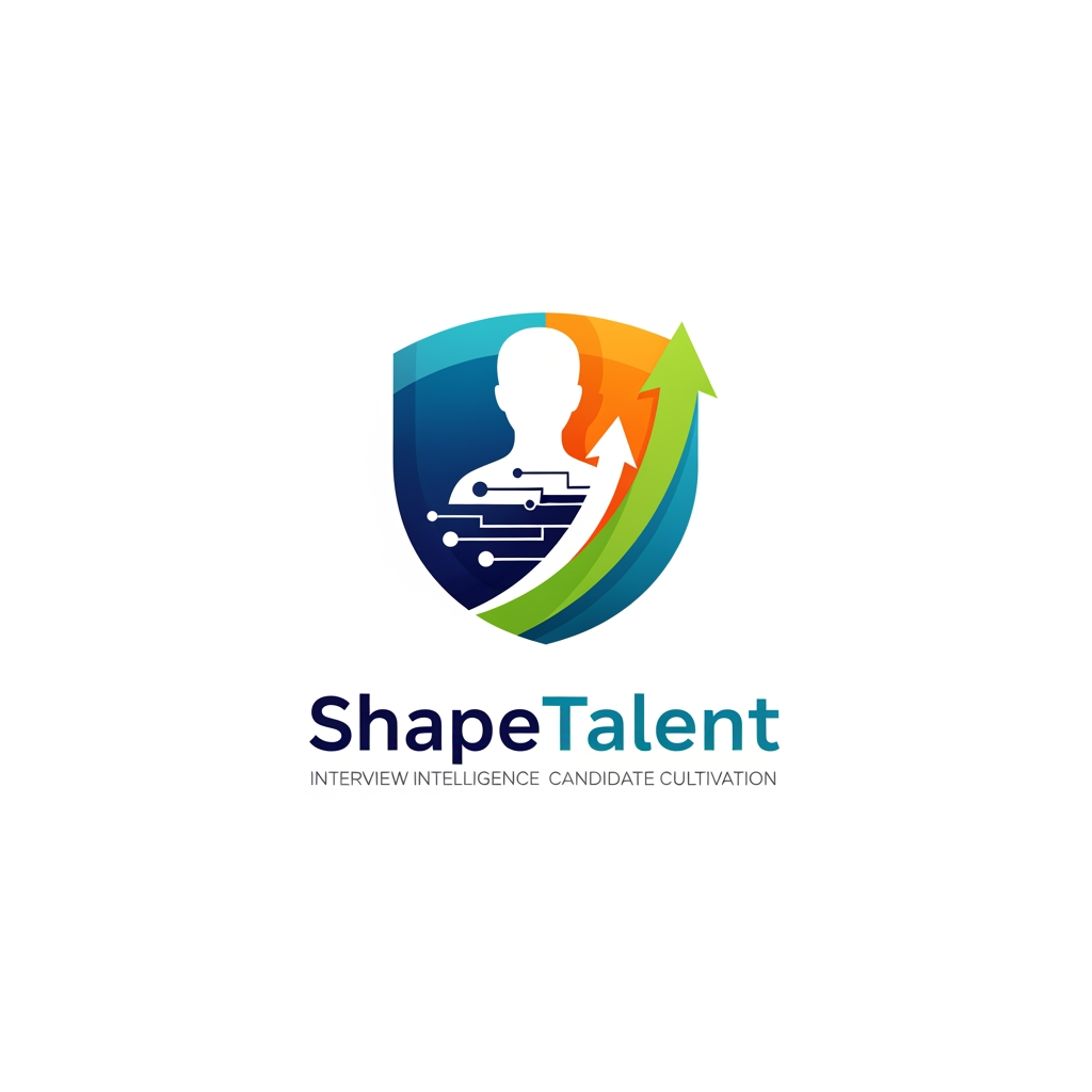 AI Design for I want a logo not a banner. Create a logo that defines how our SaaS application that conducts interviews online, shape candidates to appear and compete for best companies