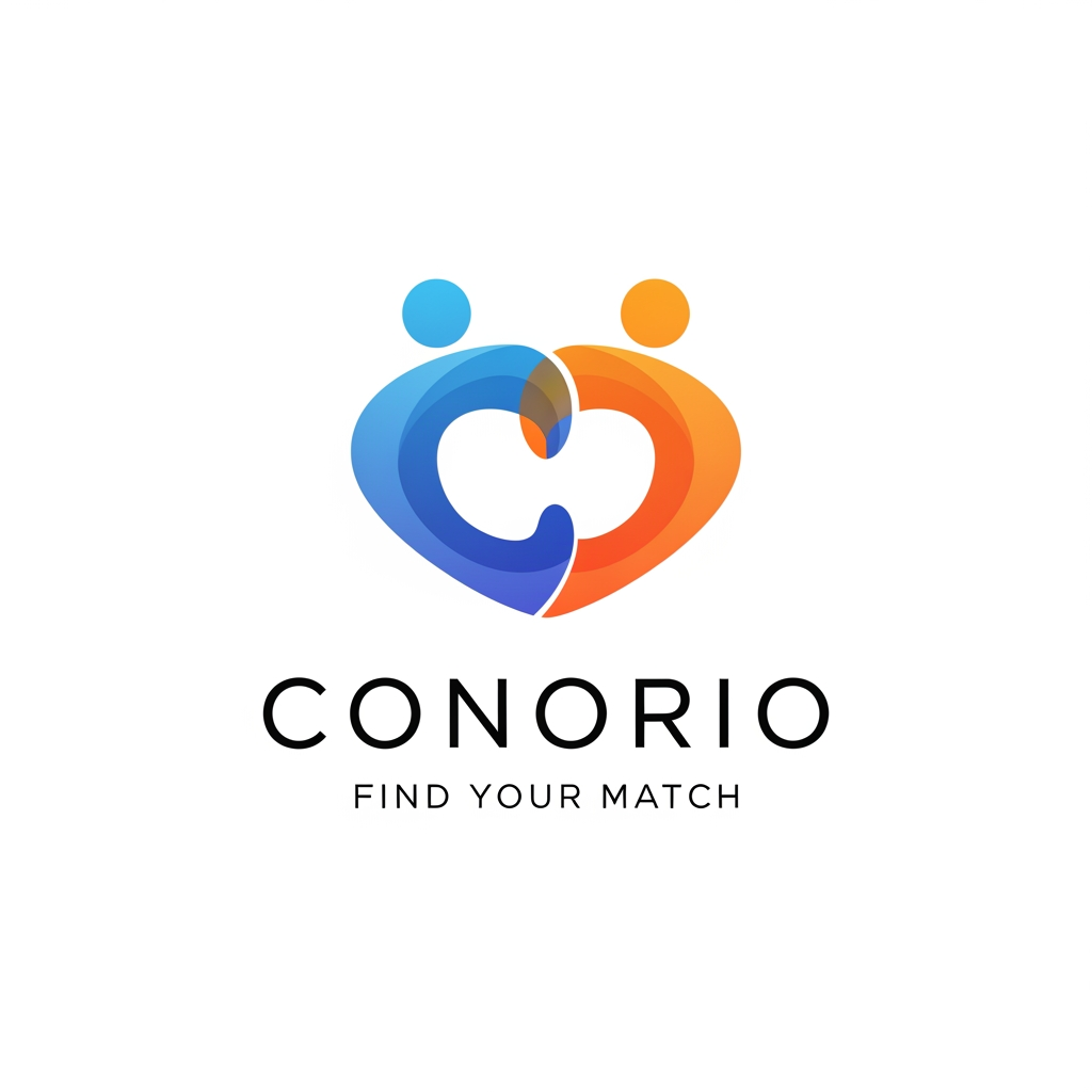 AI Design for I am also planning to create a logo for CONORIO.
However, I am not convinced with the design and the tagline. The platform is about helping individuals and companies find their best match. That should reflect through the logo and the tagline