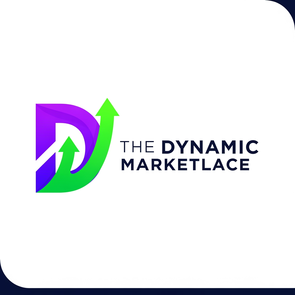 AI Design for CONCEPT 2: "The Dynamic Marketplace"
Design Philosophy: Modern, forward-thinking, energetic
Icon: Stylized letter "D" combined with an upward arrow/growth element
Shape: Single flowing mark that's both a "D" and represents growth
Colors:
Primary: Vibrant Purple (#6B5EFF) - Innovation, premium
Secondary: Bright Green (#1DD1A1) - Sustainability, growth
Accent: Deep Navy (#1E3A8A) - Trust, stability
Typography: Bold, contemporary sans-serif (Manrope, DM Sans)
Style:
Clean lines, modern architecture
Works as a single-color monogram
Adapts to gradient for premium feel
Feeling: Tech startup, innovative, youthful yet professional
Best For: Digital-first branding, modern appeal