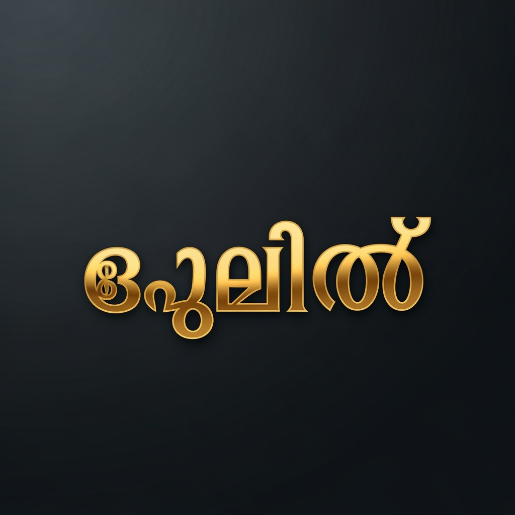 AI Design for Design a premium and memorable YouTube channel logo for a Malayalam cinema-focused channel named "അക്ഷരം" (Aksharam). The logo should prominently feature the Malayalam word "അക്ഷരം" in elegant, custom Malayalam typography. Create a cinematic and storytelling-inspired identity that reflects movies, filmmaking, screenwriting, and cinema culture rather than a generic film logo.

Integrate subtle cinematic elements such as a film reel, movie frame, spotlight, camera lens, clapboard, or projector in a modern and minimalist way. The typography should remain the primary focus.

Style: Modern, professional, premium, clean, and highly recognizable as a YouTube profile picture.

Color palette: Black, gold, and deep red with cinematic lighting effects. High contrast and luxurious feel.

Design should be scalable, vector-style, and look great on dark backgrounds. Avoid clutter, excessive details, cartoon styles, or stock-like icons.

Create a bold, iconic logo suitable for a Malayalam movie review, cinema analysis, film news, and storytelling channel.

Output: High-quality logo, centered composition, transparent background, professional branding quality, 1:1 aspect ratio.