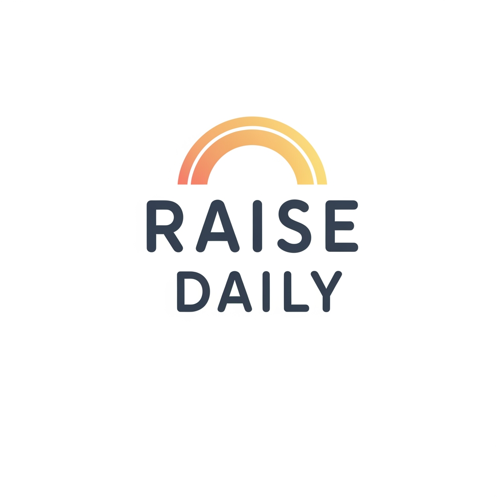 AI Design for logo for motivation and inspirations account for insta account logo name is raise daily