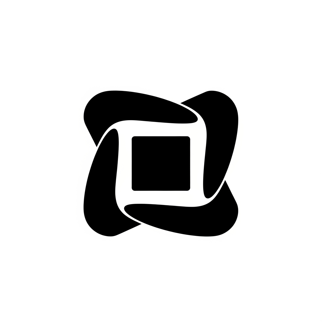 AI Design for Create a unique abstract symbol where multiple independent forms naturally come together to create one meaningful shared center. The shared center should be the hero of the mark, representing a place where people connect through common interests.
The symbol should feel welcoming, human, inclusive, and emotionally warm without using people icons, chat bubbles, location pins, hearts, maps, houses, or obvious community graphics.
Focus on the emotional moment when strangers become part of the same community. The logo should communicate:
Finding your people
Belonging
Shared interests
Connection
Discovery
Use strong negative space, bold silhouette, smooth geometry, and intelligent form construction. The symbol should feel ownable and instantly recognizable even at 16px favicon size. The logo should be designed from the inside out, with the shared center being more important than the outer shape.
The design must not look like a meditation app, wellness brand, camera shutter, orbit logo, Saturn ring, puzzle piece, infinity symbol, monogram, or generic tech startup mark.
Visual style: 2026 premium startup identity, minimal, friendly, modern, iconic, memorable, scalable, emotionally intelligent.
Imagine three separate elements naturally creating one protected central space where everyone belongs.
The logo should make users feel:
"I found my people."
Flat black vector logo only. White background. One strong iconic symbol. No gradients, no shadows, no 3D effects, no mockups.