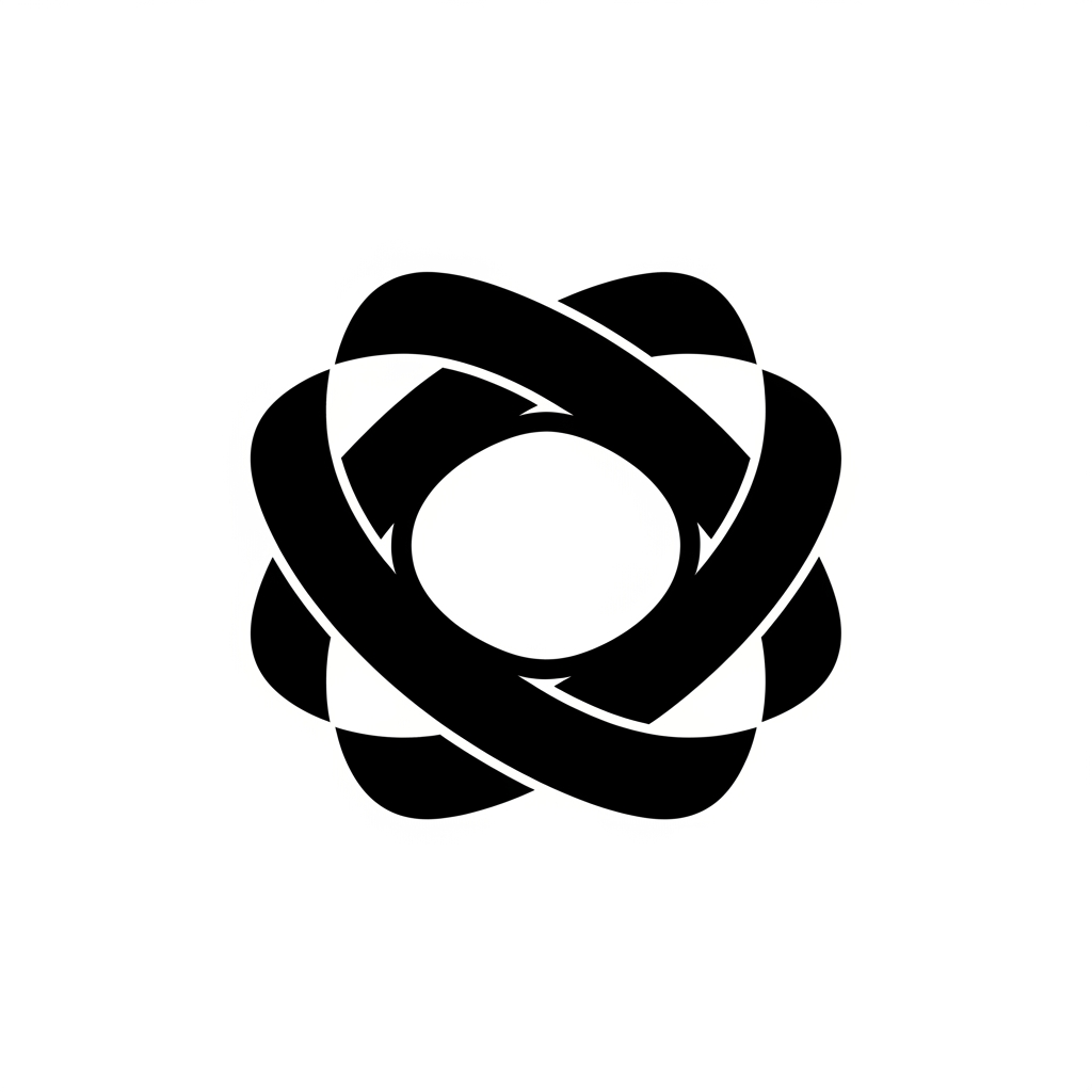 AI Design for Design a premium logo for SpotCircle, a mobile app that helps people discover local communities, hobbies, and meaningful connections.
Create a modern minimal symbol based on the idea of a "connection knot" — not a rope knot, but a clean geometric form where separate paths naturally intertwine to create one unified shape.
The logo should express:
• Belonging
• Connection
• Shared interests
• Community formation
• Finding your people
The symbol should feel like different individuals coming together and creating one shared place. Use 2–3 continuous ribbon-like forms that subtly interconnect and create a meaningful central negative space.
The negative space should be the hero of the mark, representing the community space where people belong.
The design must feel emotionally warm, friendly, modern, and intelligent. It should be highly recognizable at app icon size and memorable after a quick glance.
Visual style:
* 2026 startup branding
* Minimal geometric construction
* Smooth curves
* Bold silhouette
* Strong negative space
* Premium and ownable
Avoid:
* Rope illustrations
* Celtic knots
* Infinity symbols
* Saturn rings
* Orbit logos
* Camera shutters
* Location pins
* People icons
* Chat bubbles
* Puzzle pieces
* Monograms
* Generic tech symbols
The logo should make users feel:
"I found my people."
Flat black vector logo on white background. One iconic symbol only. No gradients, no shadows, no 3D effects.