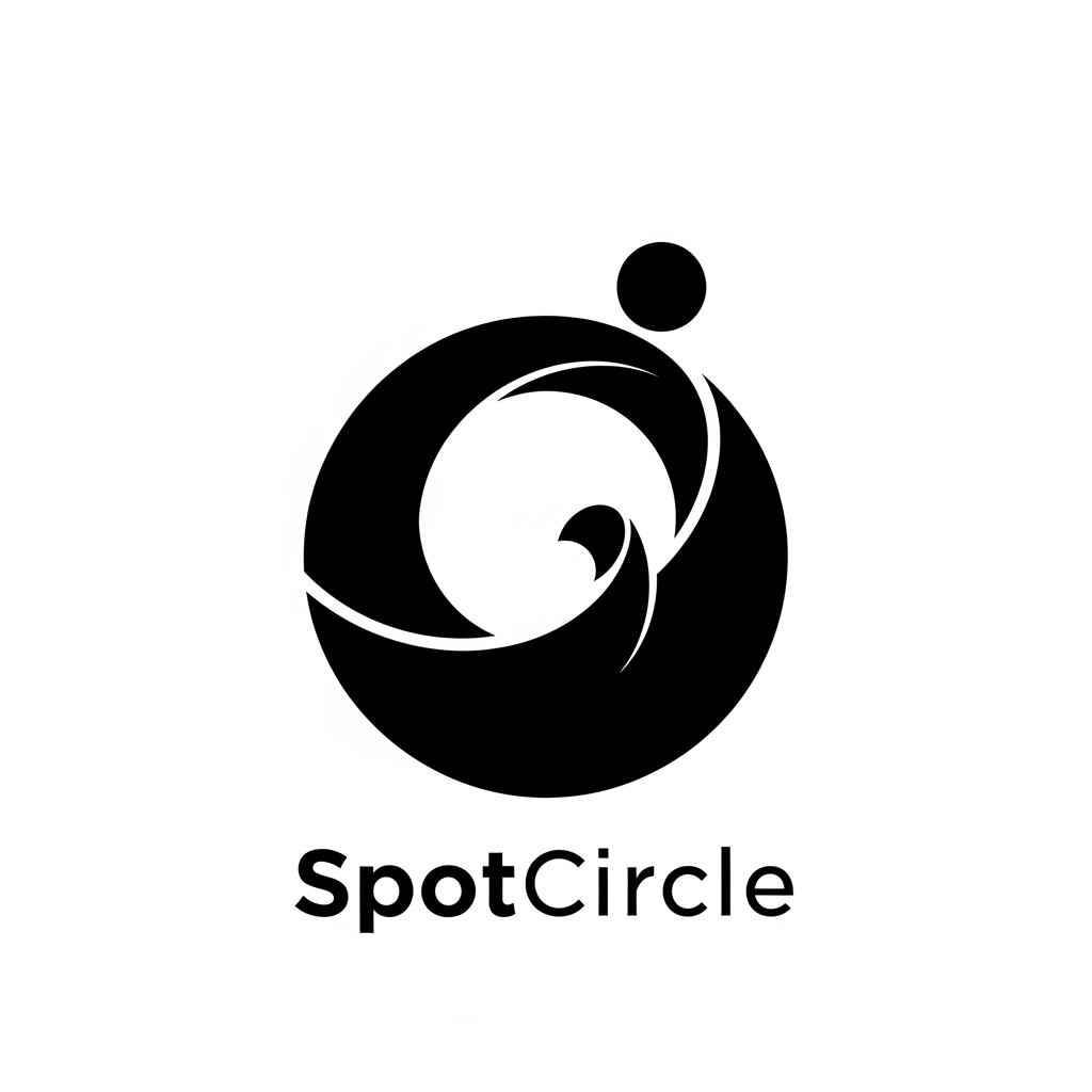 AI Design for Design a premium logo for SpotCircle, a platform that helps people discover communities, hobbies, and like-minded people nearby.
The core emotion is belonging — the feeling of finally finding where you fit in. The logo should be based on the idea of "Missing Piece Found."
Create an abstract symbol where one small element completes a larger shape. The completion should feel natural and satisfying, representing a person discovering their community and becoming part of something bigger.
The logo must not use literal puzzle pieces. Instead, create a modern geometric mark where separate forms fit together seamlessly to create one complete, memorable symbol.
The completed shape should feel welcoming, human, and connected. It should subtly communicate:
I found my people
I found my place
I belong here
Use strong negative space, smooth curves, bold silhouette, and simple geometry. The logo should be instantly recognizable at favicon and app icon size.
Style: modern 2026 startup branding, minimal, friendly, premium, iconic, ownable, scalable.
Avoid: puzzle-piece icons, location pins, chat bubbles, people icons, hearts, maps, Saturn rings, orbit symbols, infinity signs, monograms, letters S or C, meditation symbols, camera shutters, gradients, 3D effects.
Output a single flat black vector logo on a white background. Focus on emotional meaning over decoration.