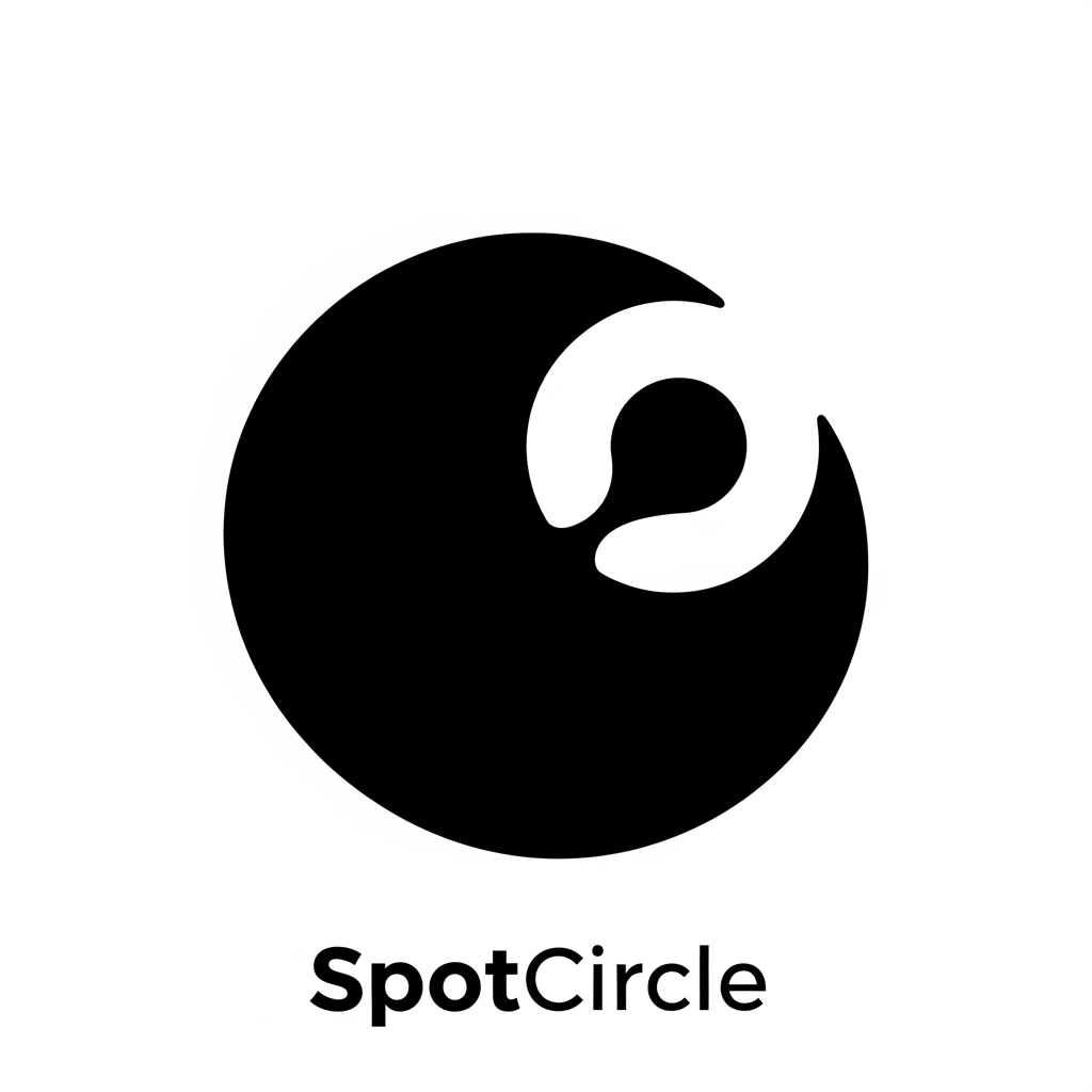AI Design for Design a premium logo for SpotCircle, a platform that helps people discover communities, hobbies, and like-minded people nearby.
The core emotion is belonging — the feeling of finally finding where you fit in. The logo should be based on the idea of "Missing Piece Found."
Create an abstract symbol where one small element completes a larger shape. The completion should feel natural and satisfying, representing a person discovering their community and becoming part of something bigger.
The logo must not use literal puzzle pieces. Instead, create a modern geometric mark where separate forms fit together seamlessly to create one complete, memorable symbol.
The completed shape should feel welcoming, human, and connected. It should subtly communicate:
I found my people
I found my place
I belong here
Use strong negative space, smooth curves, bold silhouette, and simple geometry. The logo should be instantly recognizable at favicon and app icon size.
Style: modern 2026 startup branding, minimal, friendly, premium, iconic, ownable, scalable.
Avoid: puzzle-piece icons, location pins, chat bubbles, people icons, hearts, maps, Saturn rings, orbit symbols, infinity signs, monograms, letters S or C, meditation symbols, camera shutters, gradients, 3D effects.
Output a single flat black vector logo on a white background. Focus on emotional meaning over decoration.