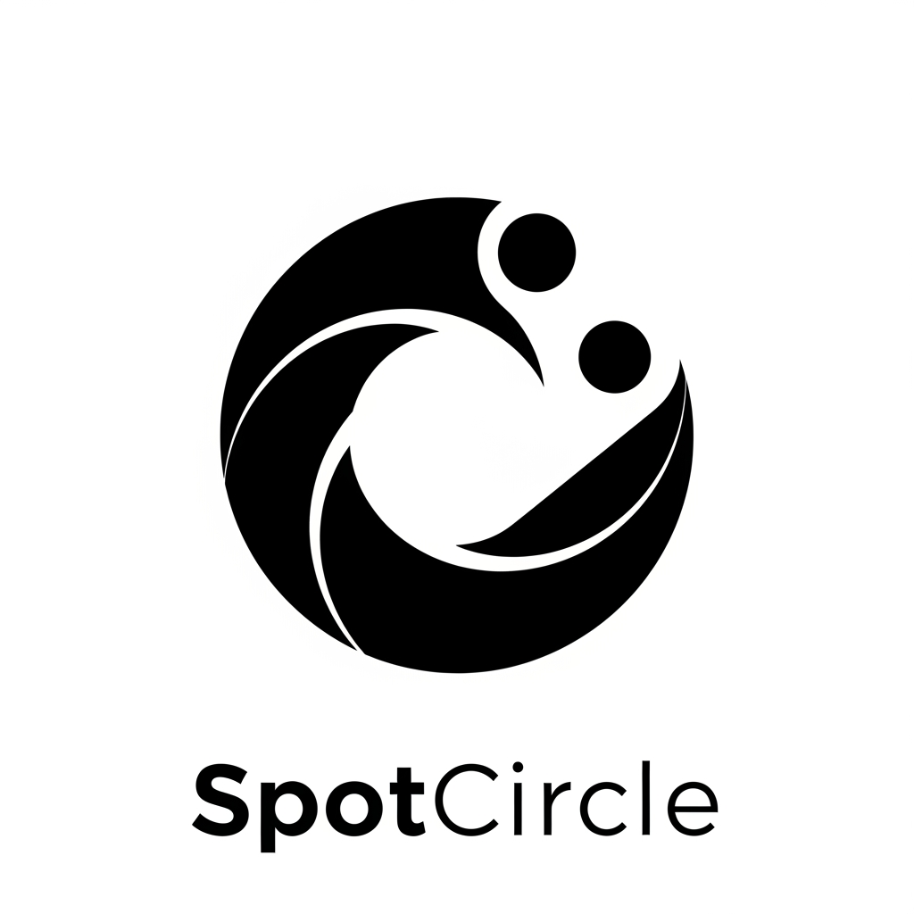 AI Design for Design a premium logo for SpotCircle, a platform that helps people discover communities, hobbies, and like-minded people nearby.
The core emotion is belonging — the feeling of finally finding where you fit in. The logo should be based on the idea of "Missing Piece Found."
Create an abstract symbol where one small element completes a larger shape. The completion should feel natural and satisfying, representing a person discovering their community and becoming part of something bigger.
The logo must not use literal puzzle pieces. Instead, create a modern geometric mark where separate forms fit together seamlessly to create one complete, memorable symbol.
The completed shape should feel welcoming, human, and connected. It should subtly communicate:
I found my people
I found my place
I belong here
Use strong negative space, smooth curves, bold silhouette, and simple geometry. The logo should be instantly recognizable at favicon and app icon size.
Style: modern 2026 startup branding, minimal, friendly, premium, iconic, ownable, scalable.
Avoid: puzzle-piece icons, location pins, chat bubbles, people icons, hearts, maps, Saturn rings, orbit symbols, infinity signs, monograms, letters S or C, meditation symbols, camera shutters, gradients, 3D effects.
Output a single flat black vector logo on a white background. Focus on emotional meaning over decoration.
