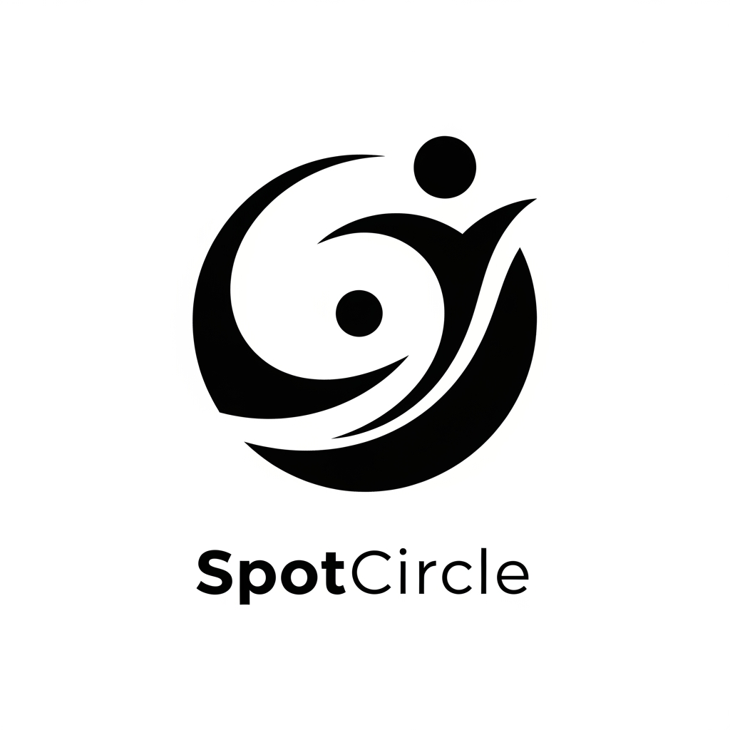 AI Design for Design a premium logo for SpotCircle, a platform that helps people discover communities, hobbies, and like-minded people nearby.
The core emotion is belonging — the feeling of finally finding where you fit in. The logo should be based on the idea of "Missing Piece Found."
Create an abstract symbol where one small element completes a larger shape. The completion should feel natural and satisfying, representing a person discovering their community and becoming part of something bigger.
The logo must not use literal puzzle pieces. Instead, create a modern geometric mark where separate forms fit together seamlessly to create one complete, memorable symbol.
The completed shape should feel welcoming, human, and connected. It should subtly communicate:
I found my people
I found my place
I belong here
Use strong negative space, smooth curves, bold silhouette, and simple geometry. The logo should be instantly recognizable at favicon and app icon size.
Style: modern 2026 startup branding, minimal, friendly, premium, iconic, ownable, scalable.
Avoid: puzzle-piece icons, location pins, chat bubbles, people icons, hearts, maps, Saturn rings, orbit symbols, infinity signs, monograms, letters S or C, meditation symbols, camera shutters, gradients, 3D effects.
Output a single flat black vector logo on a white background. Focus on emotional meaning over decoration.