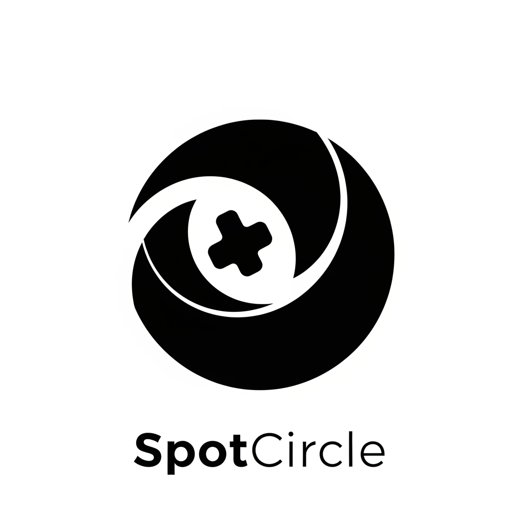 AI Design for Design a premium logo for SpotCircle, a platform that helps people discover communities, hobbies, and like-minded people nearby.
The core emotion is belonging — the feeling of finally finding where you fit in. The logo should be based on the idea of "Missing Piece Found."
Create an abstract symbol where one small element completes a larger shape. The completion should feel natural and satisfying, representing a person discovering their community and becoming part of something bigger.
The logo must not use literal puzzle pieces. Instead, create a modern geometric mark where separate forms fit together seamlessly to create one complete, memorable symbol.
The completed shape should feel welcoming, human, and connected. It should subtly communicate:
I found my people
I found my place
I belong here
Use strong negative space, smooth curves, bold silhouette, and simple geometry. The logo should be instantly recognizable at favicon and app icon size.
Style: modern 2026 startup branding, minimal, friendly, premium, iconic, ownable, scalable.
Avoid: puzzle-piece icons, location pins, chat bubbles, people icons, hearts, maps, Saturn rings, orbit symbols, infinity signs, monograms, letters S or C, meditation symbols, camera shutters, gradients, 3D effects.
Output a single flat black vector logo on a white background. Focus on emotional meaning over decoration.