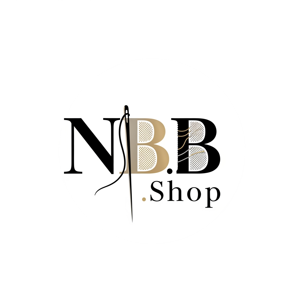 AI Design for a logo for my profile of instagram that is about selling cloths and its name is NBB.Shop