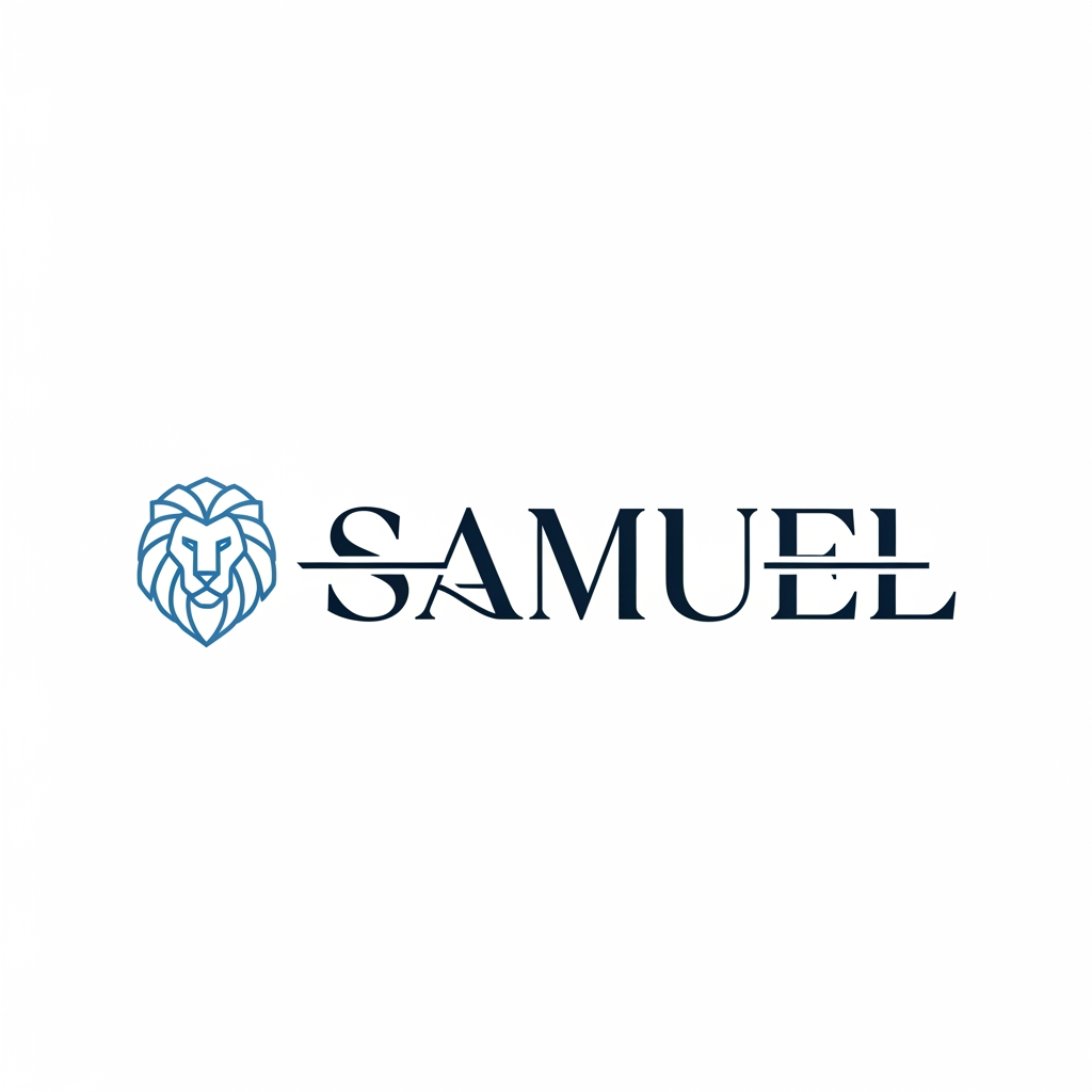 AI Design for haz un logo con el nombre samuel