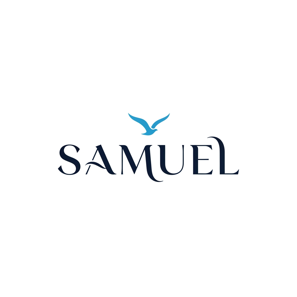 AI Design for haz un logo con el nombre samuel