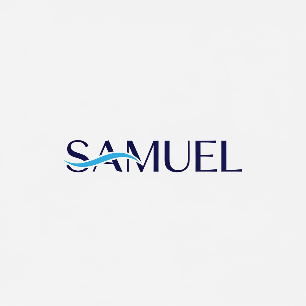AI Design for haz un logo con el nombre samuel