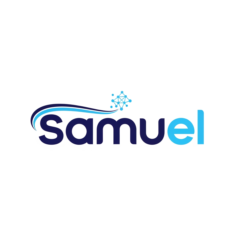 AI Design for haz un logo con el nombre samuel