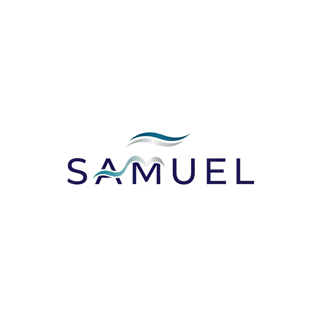 AI Design for haz un logo con el nombre samuel